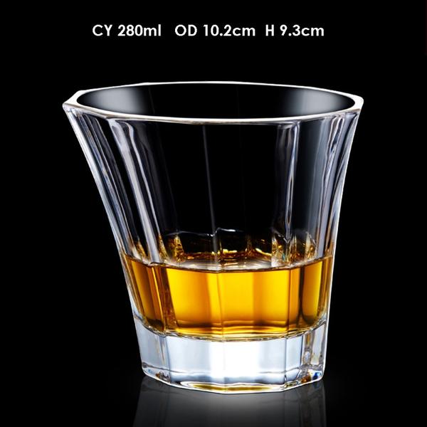 VASE SHAPED WHISKY GLASS - SET OF 2