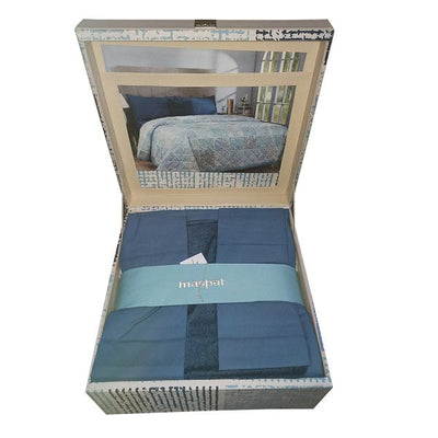 Madison Blue 6 Pcs Double Quilt Set