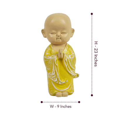 Baby Buddha Monks In Meditation Table Accents (9462)