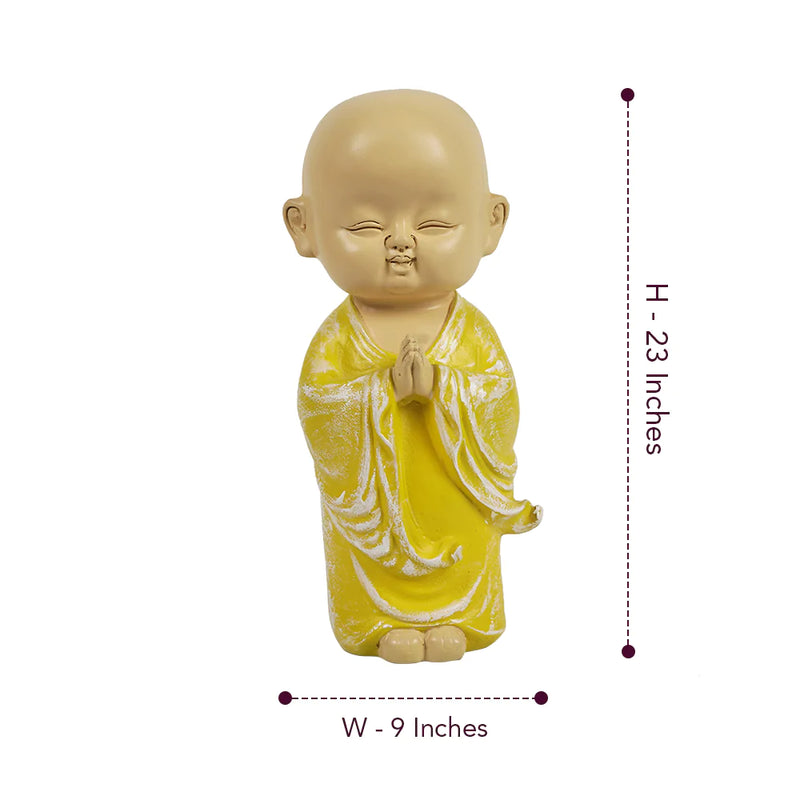 Baby Buddha Monks In Meditation Table Accents (9462)