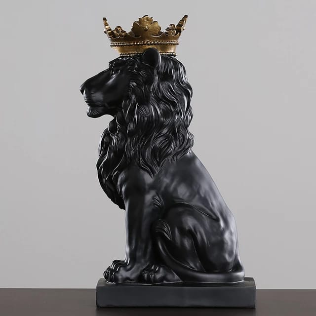 Nordic Minimalist Regal Lion (9462)