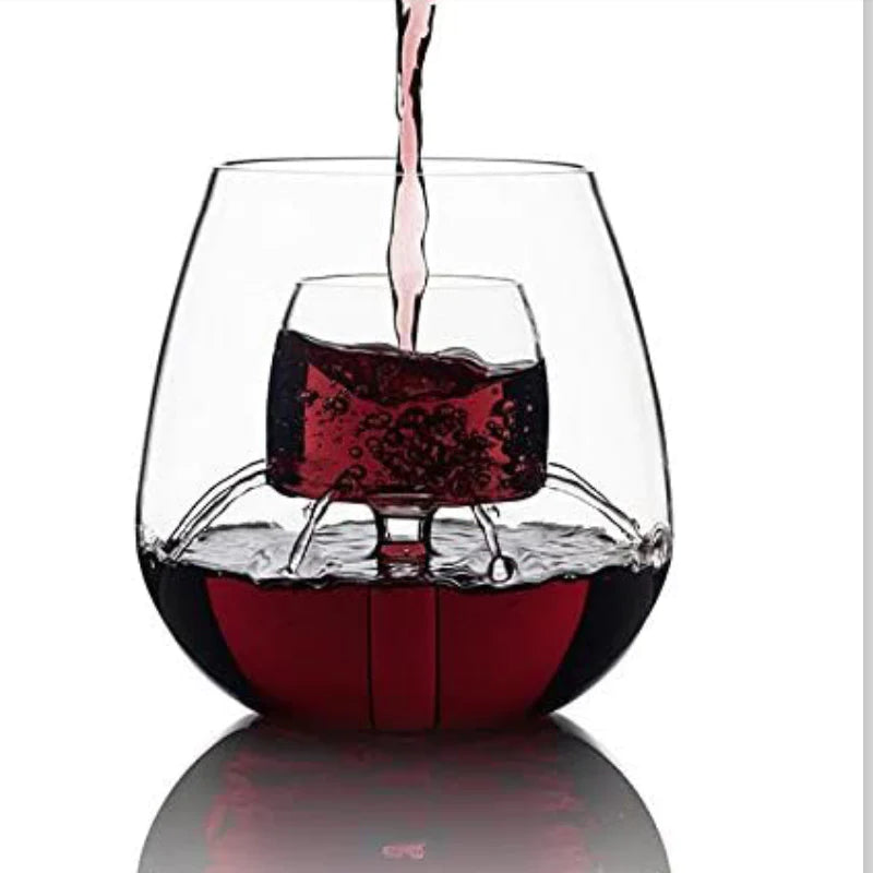 STEMLESS FOUNTAIN GLASS - SET OF 2 (9462)