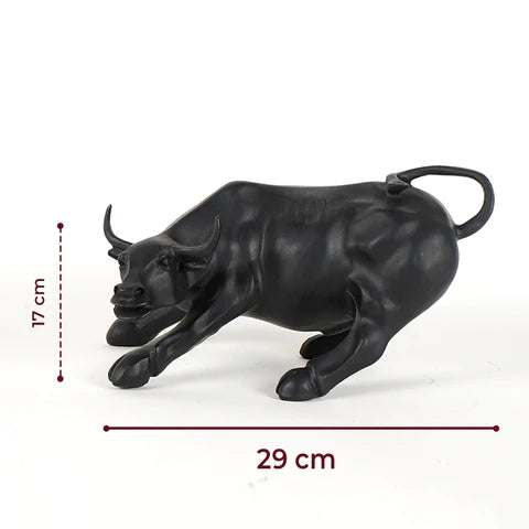 Surreal Charging Bull (9462)