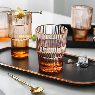 Sunset Glass Collection - Set of 2