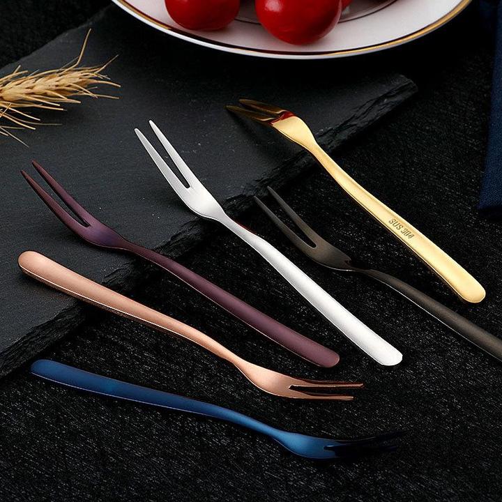 Milan Fruit Forks - Set of 7