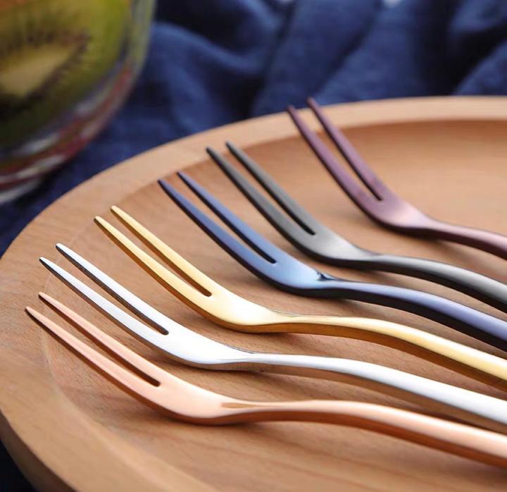 Milan Fruit Forks - Set of 7