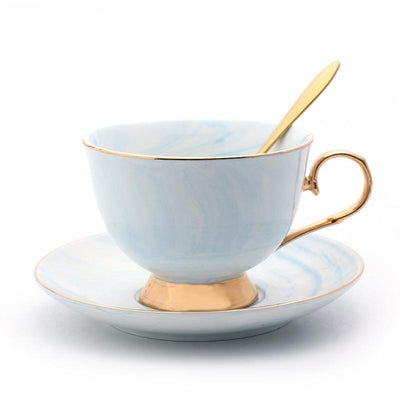 Gold & Marble Coffee & Tea Cups