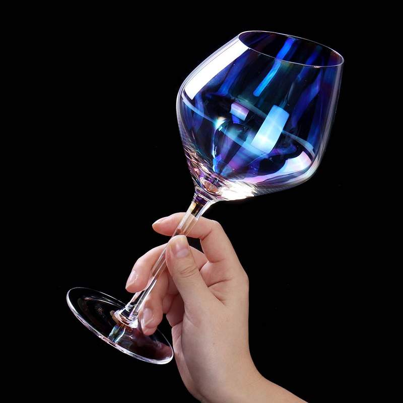 SLANTING PEARL WINE GOBLET - SET OF 2