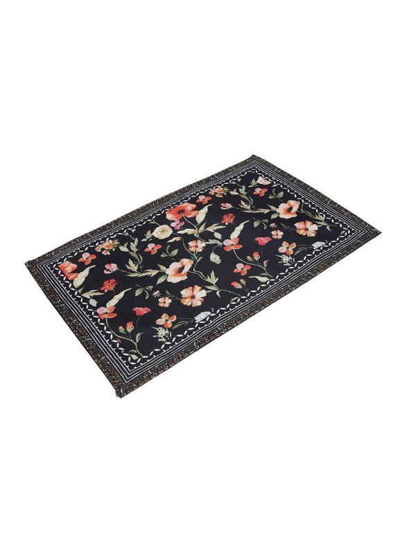 Navy Blue Floral Printed Placemat/Table Mat Pack of 6