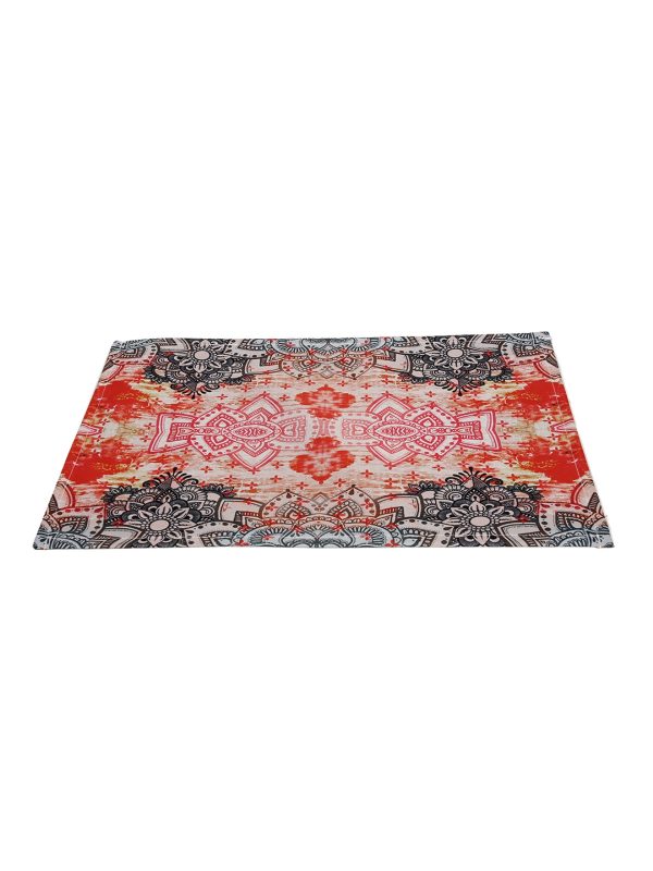 Multicolor Ethnic Motifs Printed Placemat/Table Mat Pack of 6