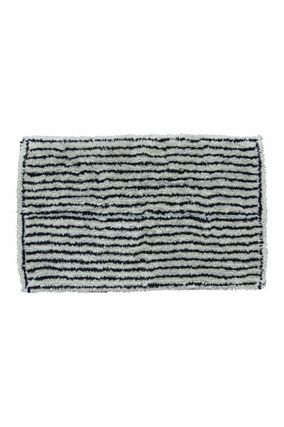 PIN STRIPE COTTON MAT, SAGE GREEN