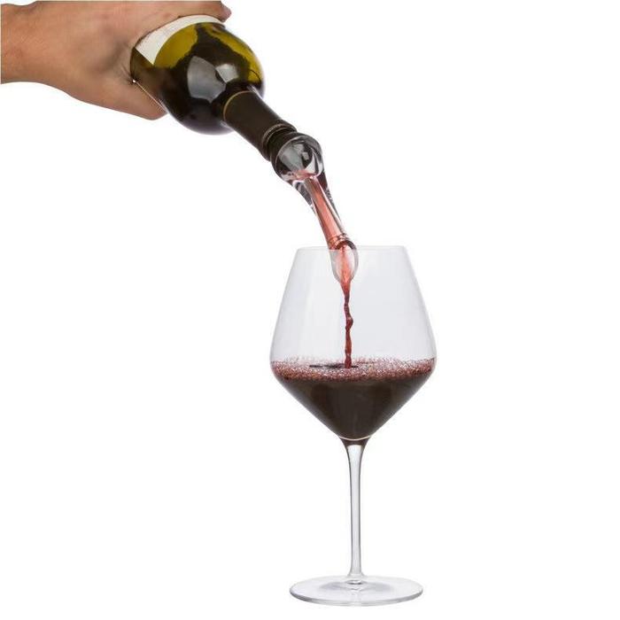 WOODPECKER WINE POURER - SET OF 2